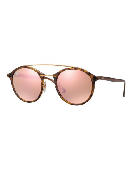 Ray Ban Rb4266 601/71 Round Double Bridge Lightray Negro G15 | Sunn...