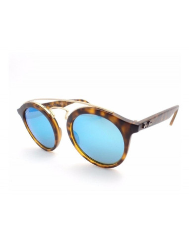 Ray Ban Rb4256 601/71 Gatsby I Negro Round Dorado Original | Sunnie...
