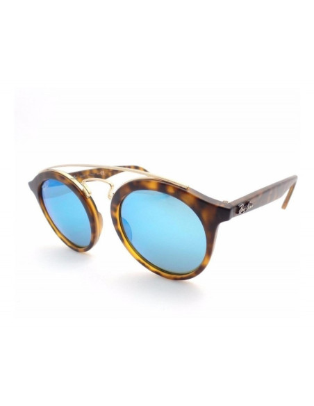 Ray Ban Rb4256 601/71 Gatsby I Negro Round Dorado Original | Sunnie...
