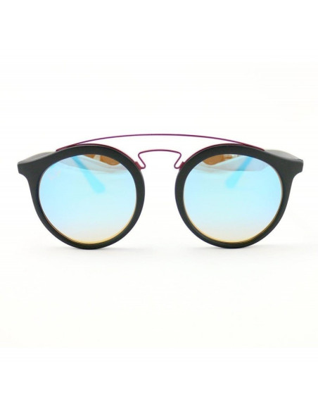 Ray Ban Rb4256 601/71 Gatsby I Negro Round Dorado Original | Sunnie...