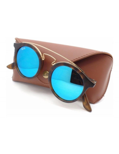 Ray Ban Rb4256 601/71 Gatsby I Negro Round Dorado Original | Sunnie...