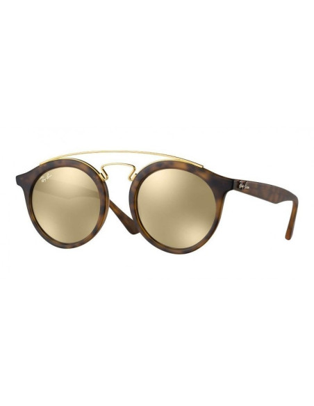 Ray Ban Rb4256 601/71 Gatsby I Negro Round Dorado Original | Sunnie...