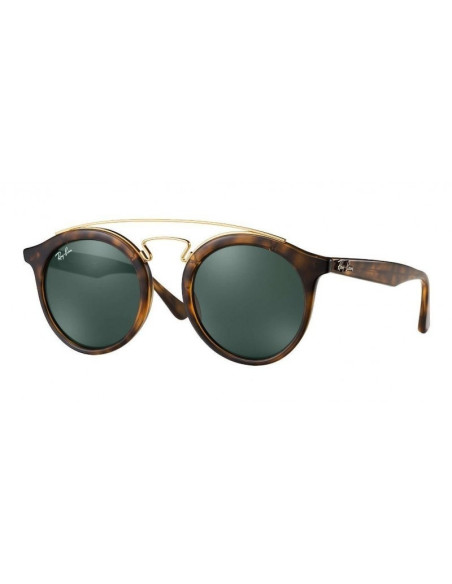Ray Ban Rb4256 601/71 Gatsby I Negro Round Dorado Original | Sunnie...
