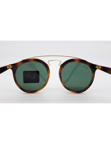 Ray Ban Rb4256 601/71 Gatsby I Negro Round Dorado Original | Sunnie...