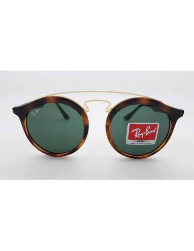 Ray Ban Rb4256 601/71 Gatsby I Negro Round Dorado Original | Sunnie...