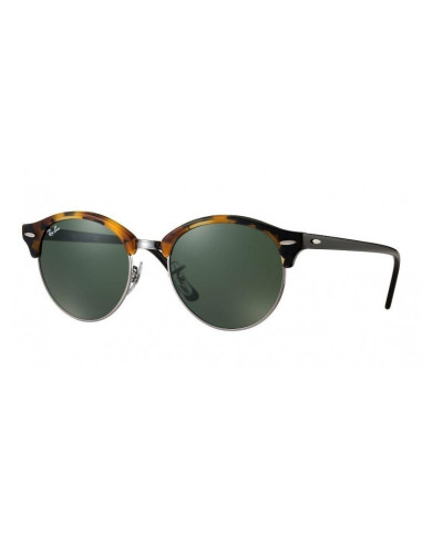 Ray Ban Rb4246 901 Clubround Negro G-15 Dorado Clasico | Sunnies.uno