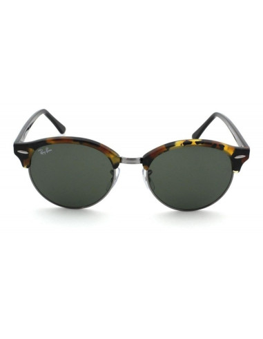 Ray Ban Rb4246 901 Clubround Negro G-15 Dorado Clasico | Sunnies.uno