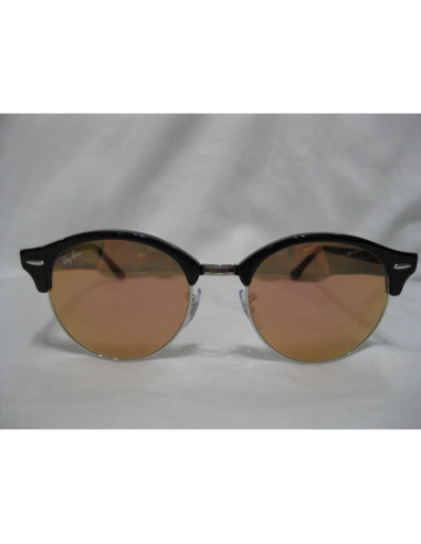 Ray Ban Rb4246 901 Clubround Negro G-15 Dorado Clasico | Sunnies.uno