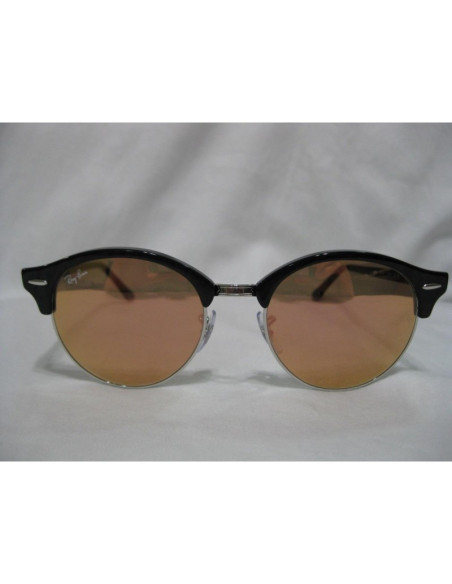 Ray Ban Rb4246 901 Clubround Negro G-15 Dorado Clasico | Sunnies.uno