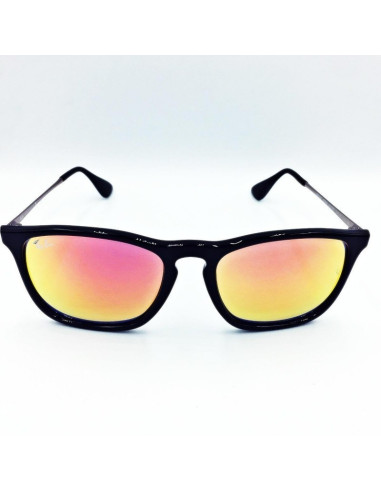 Ray Ban Rb4187 601/55 Chris Negro Mate Azul espejo | Sunnies.uno