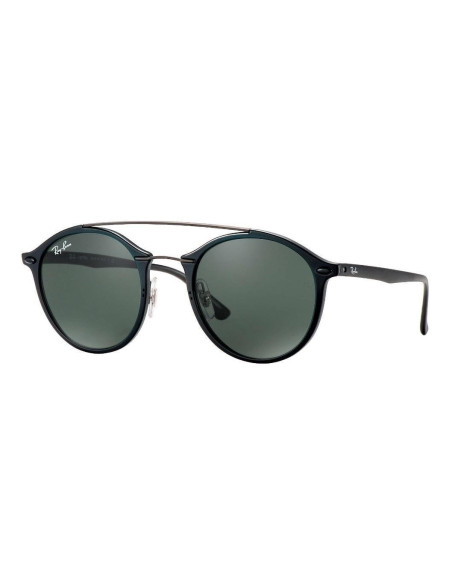 Ray Ban Rb4266 601/71 Round Double Bridge Lightray Negro G15 | Sunn...