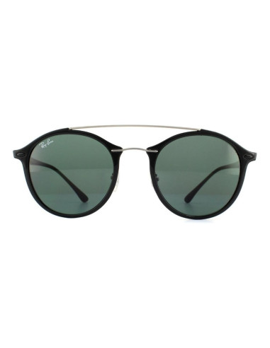 Ray Ban Rb4266 601/71 Round Double Bridge Lightray Negro G15 | Sunn...