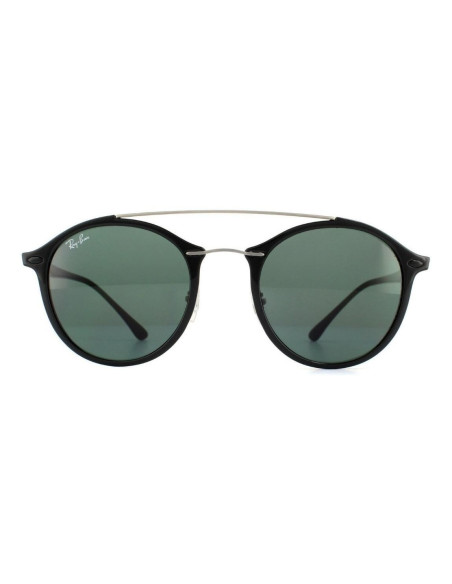 Ray Ban Rb4266 601/71 Round Double Bridge Lightray Negro G15 | Sunn...