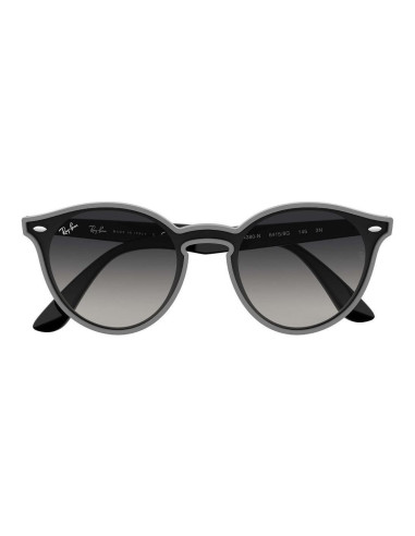 Ray Ban Rb4380n 64158g Round Blaze Gris Degradado Negro Icon | Sunn...