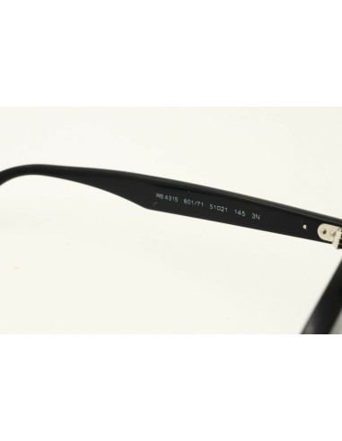 Ray Ban RB4315 601/71 Oval Acetato Negro G-15 Original | Sunnies.uno