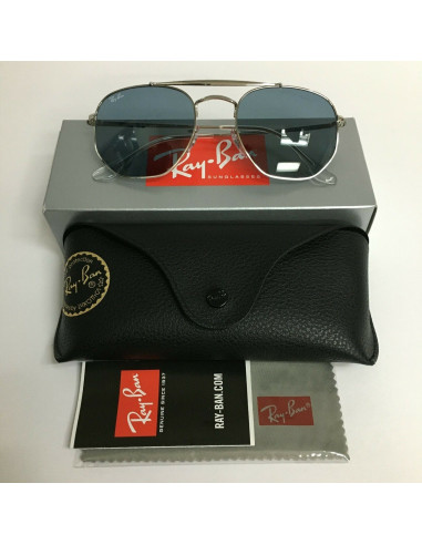 Ray Ban Rb3648 003/56 The Marshall Plata espejo Gris | Sunnies.uno