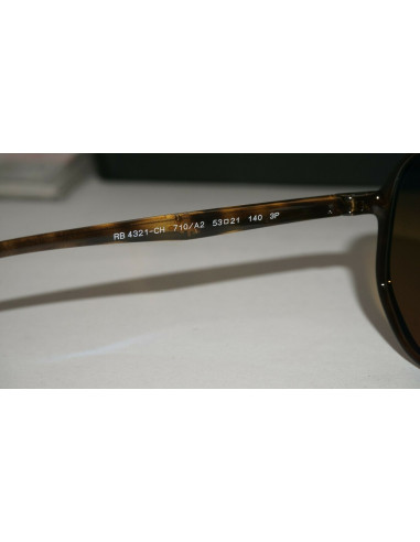 Ray Ban RB4321CH 710/A2 Marshal CHROMANCE Cafe B-15 Polarizado | Su...