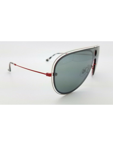 Ray Ban Rb3605n 90976G Shooter Highstreet Blaze Plata espejo | Sunn...