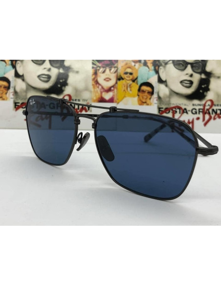 Ray Ban RB8136 9138T0 Caravan Titanium Pewter Original | Sunnies.uno
