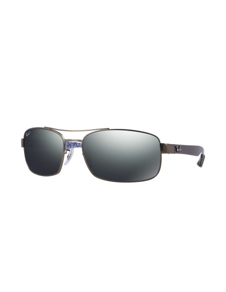 Ray Ban RB8316 029/N8 Caravan Fibra de Carbono Polarizado Plata Azu...