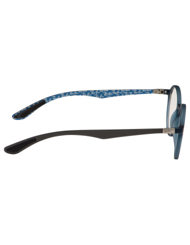 Ray Ban RB8904 5262 Round Metal Azul Negro Fibra de carbono | Sunni...