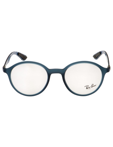 Ray Ban RB8904 5262 Round Metal Azul Negro Fibra de carbono | Sunni...