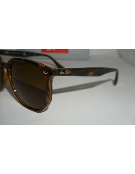 Ray Ban Rb4306 710/73 New Hexagonal Acetato Carey B-15 | Sunnies.uno