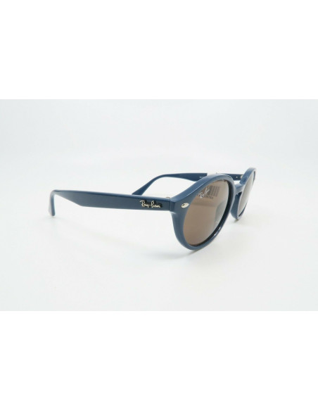 Ray Ban Rb4315 6380/73 Oval acetato Azul Cafe Original | Sunnies.uno