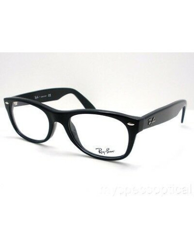 Ray Ban Oftalmico Rb5184 2000 New Wayfarer Negro Brillante | Sunnie...