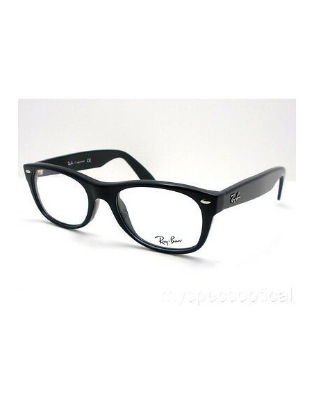 Ray Ban Oftalmico Rb5184 2000 New Wayfarer Negro Brillante | Sunnie...