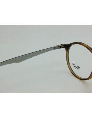 Ray Ban Rb8904 5200 Round Metal Carey Gris Fibra de carbono | Sunni...