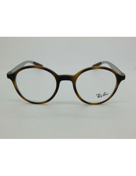 Ray Ban Rb8904 5200 Round Metal Carey Gris Fibra de carbono | Sunni...