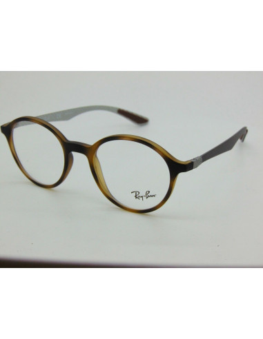 Ray Ban Rb8904 5200 Round Metal Carey Gris Fibra de carbono | Sunni...