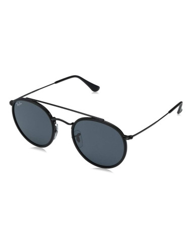 Ray Ban Rb3647n 002/r5 Round Double Bridge Original Negro | Sunnies...