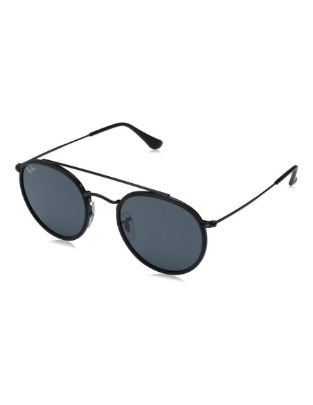 Ray Ban Rb3647n 002/r5 Round Double Bridge Original Negro | Sunnies...