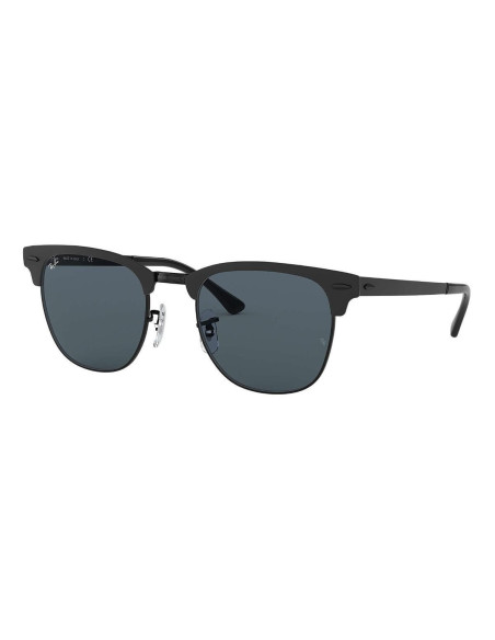 Ray Ban Rb3716 186/r5 Clubmaster Metal Negro Matte Gris | Sunnies.uno