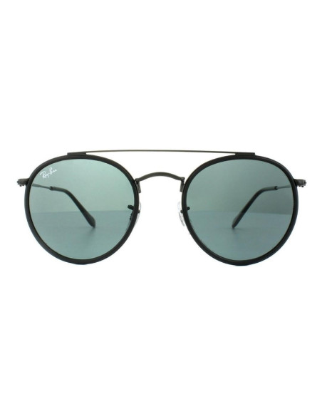 Ray Ban Rb3647n 002/r5 Round Double Bridge Original Negro | Sunnies...