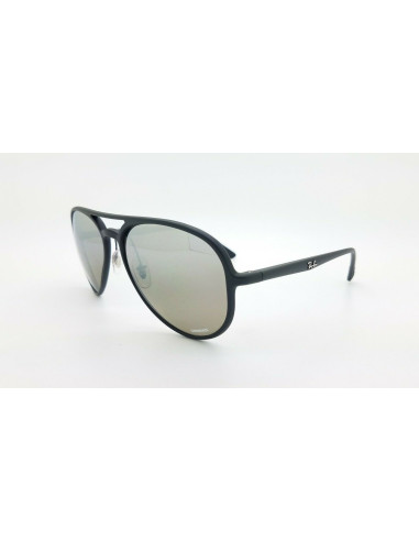 Ray Ban Rb4320-CH 601-S/5J Aviator Chromance Plata Espejo Negro | S...