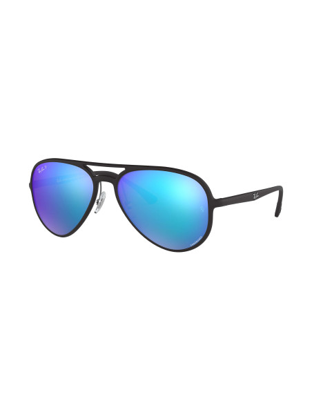 Ray Ban Rb4320-CH 601-S/A1 Aviator Chromance Azul Espejo Negro | Su...