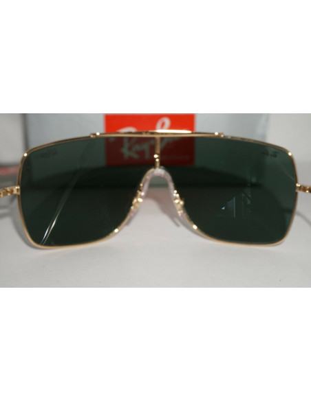 Ray Ban Rb3697 905071 Wings II Negro G15 Dorado Original | Sunnies.uno
